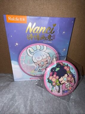 Rolife Nanci Poetic Beauty Button CONFIRMED Rose Sniffing